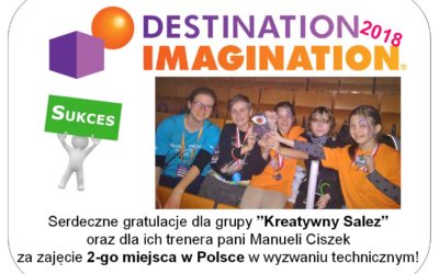 Sukces w  Ogólnopolskiej Olimpiadzie Kreatywności